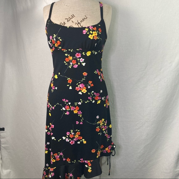 CIO Dresses & Skirts - 90’s strappy floral print dress by ‘CIO’